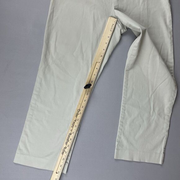 Gap Side Zip Stretch Capri Pants Women’s 8 Khakis Vintage Basic Preppy Essential - Picture 11 of 16